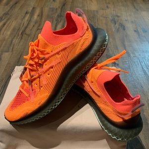 Adidas 4D Fusio Shoes Cloud Men's Orange (Premium)